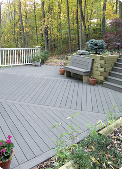 Composite decking system